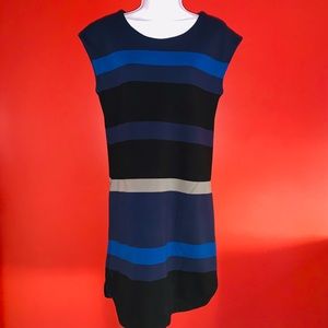 Max Studio Blue Stripped Dress 👗